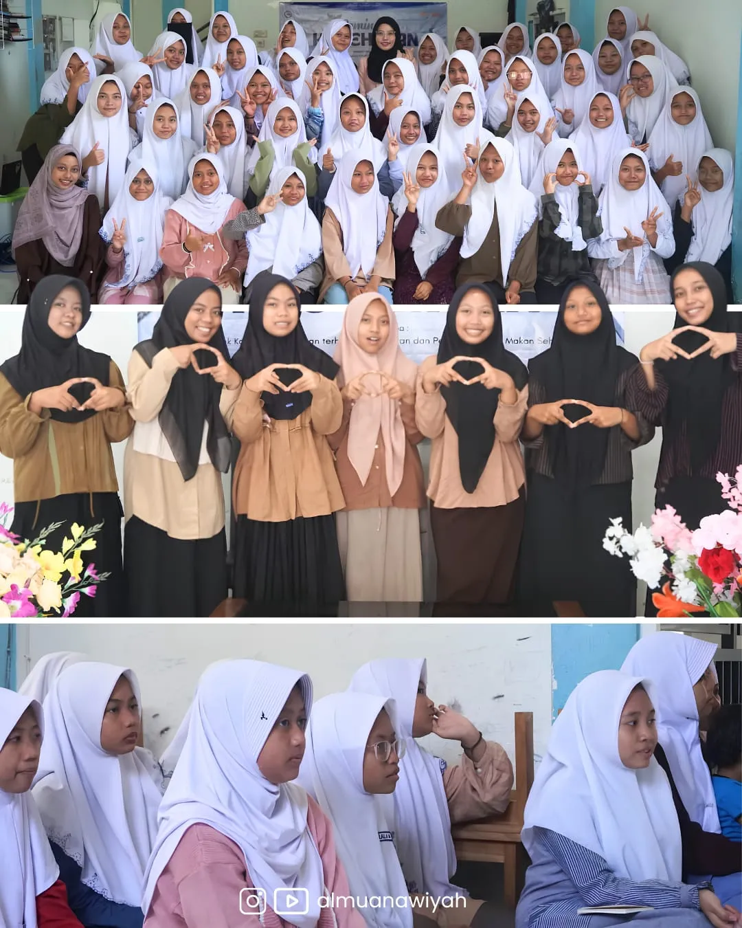 Seminar Kesehatan PPTQ Al Muanawiyah Pola Makan Sehat