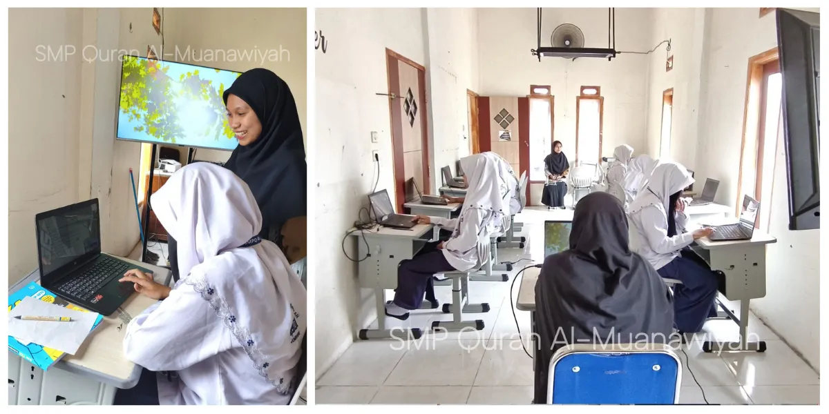 try out TKA (tes kemampuan akadmik) MKKS SMP Swasta Kab. Jombang